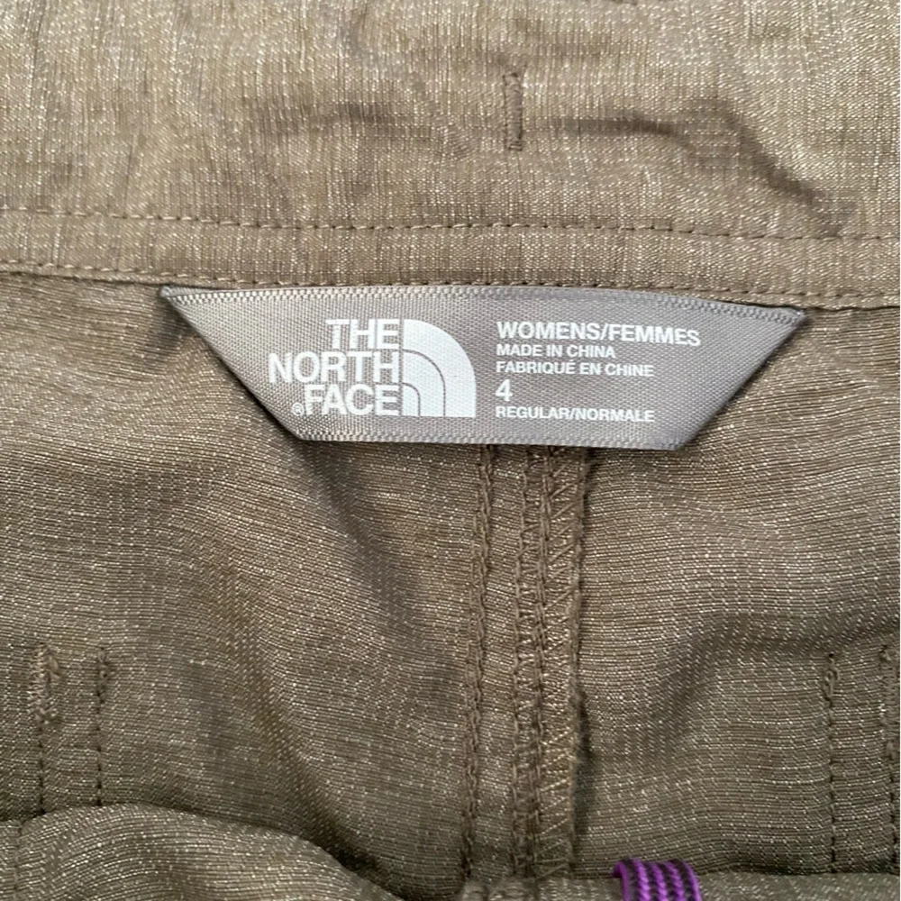 North Face Heather Brown Adjustable Hem Nylon Blend Shorts 4 - Picture 12 of 16